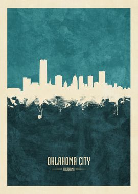 Oklahoma City Skyline