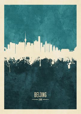 Beijing China Skyline