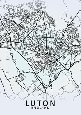 Luton White City Map