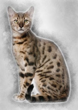 Bengal Cat 6 months old si