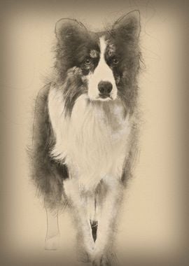 Border Collie 85 years old