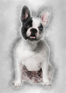 French Bulldog sitting