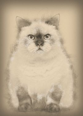 Fat British Shorthair 25 y