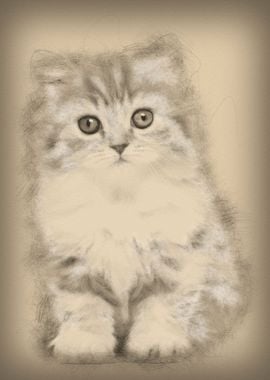 British Longhair kitten 2