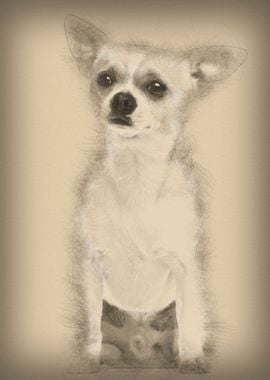 Chihuahua 2 years old sitt