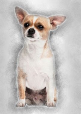 Chihuahua 2 years old sitt