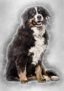 Bernese Mountain Dog 9 ye