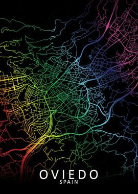 Oviedo Rainbow City Map