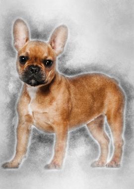 French Bulldog puppy 5 mon