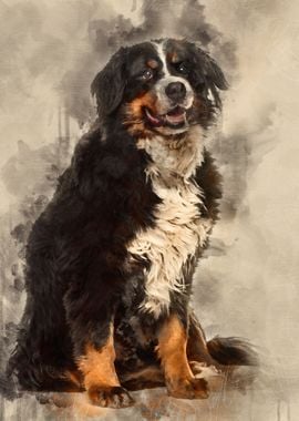 Bernese Mountain Dog 9 ye