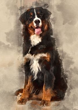 Bernese Mountain Dog 10 mo