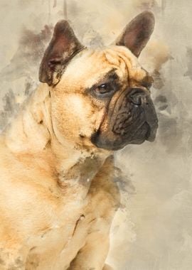 Beautiful french bulldog d