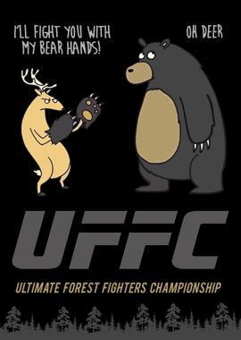 Bear Deer Fun Fight 