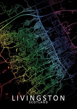 Livingston Rainbow CityMap