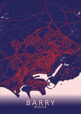 Barry Blue City Map