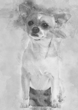 Chihuahua 2 years old sitt