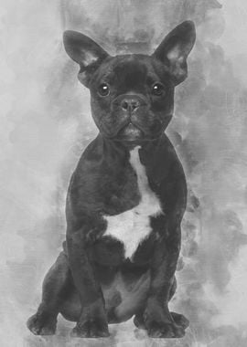 French bulldog puppy 5 mon