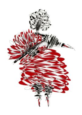 Flamenco dancer esoflowizm