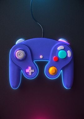 3D N Gamecube controller 