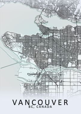 Vancouver White City Map