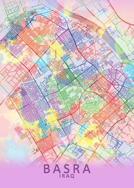 Basra Splash City Map