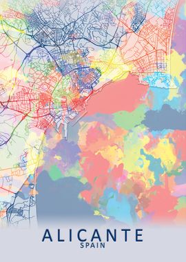 Alicante Splash City Map