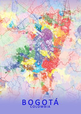 Bogota Splash City Map