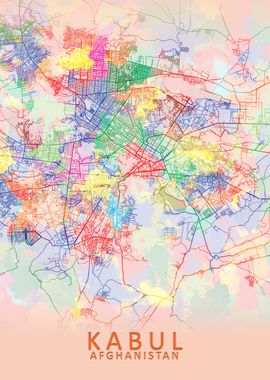 Kabul Splash City Map