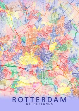 Rotterdam Splash City Map