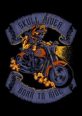 Skull Biker