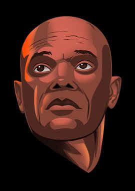 Samuel L Jackson Retrato