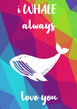 Rainbow Cute Whale 17