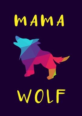 Mama Wolf Animal 5