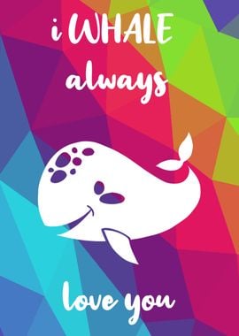 Rainbow Cute Whale 29