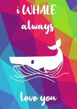 Rainbow Cute Whale 20