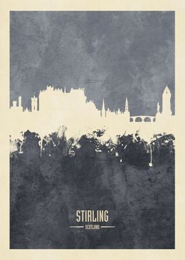 Stirling Scotland Skyline