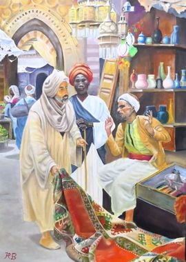 Old arabian Market