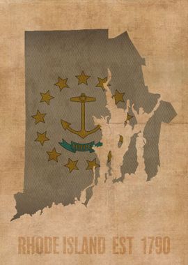 Rhode Island State Flag