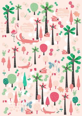 pink jungle