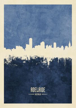 Adelaide Australia Skyline