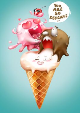 Ice cream in love