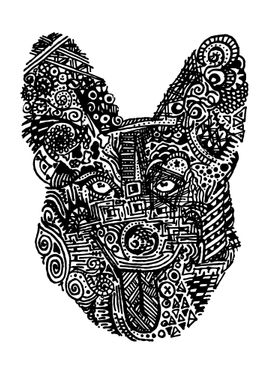 Abstract Dog