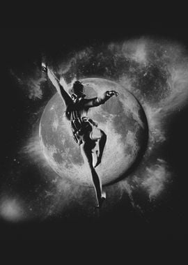 Dancing in the moon