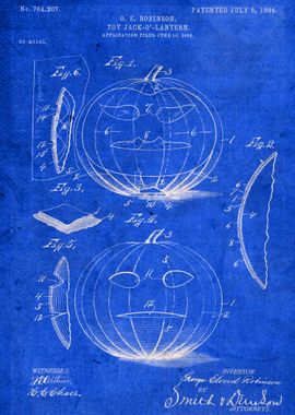 Toy Jack O Lantern Patent