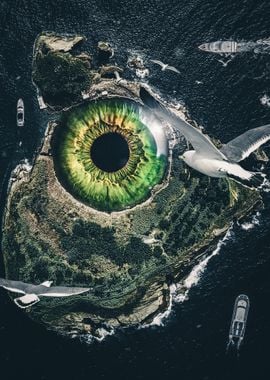 Eye of the sea monster