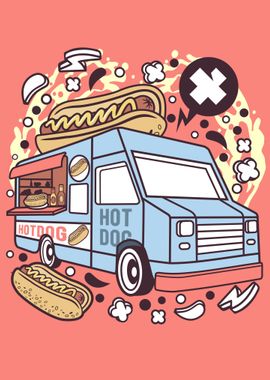 Hotdog Van