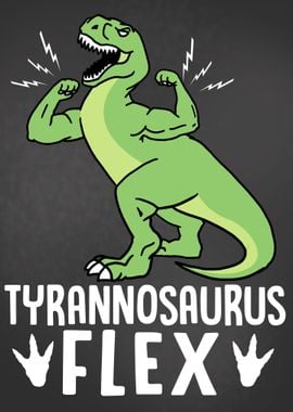 Dinosaur T Rex Fitness Gym