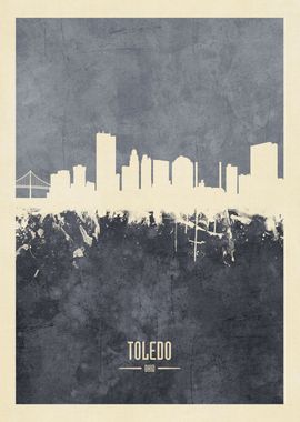 Toledo Ohio Skyline