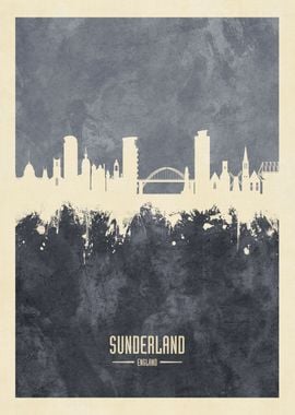 Sunderland England Skyline