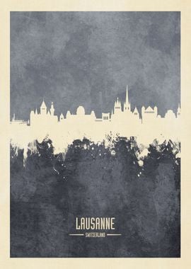 Lausanne Skyline